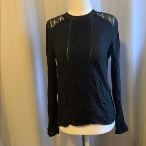 From France - chic blouse for day or night